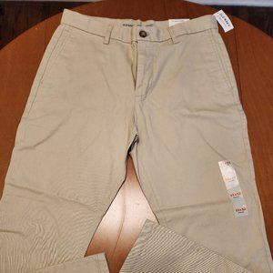 NWT - Old Navy Khaki Straight Leg Flex Pants